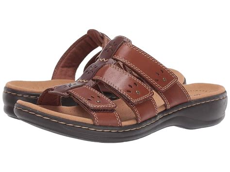 clark leather sandals women.